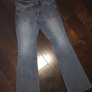 AE Denim super stretch kick boot jean